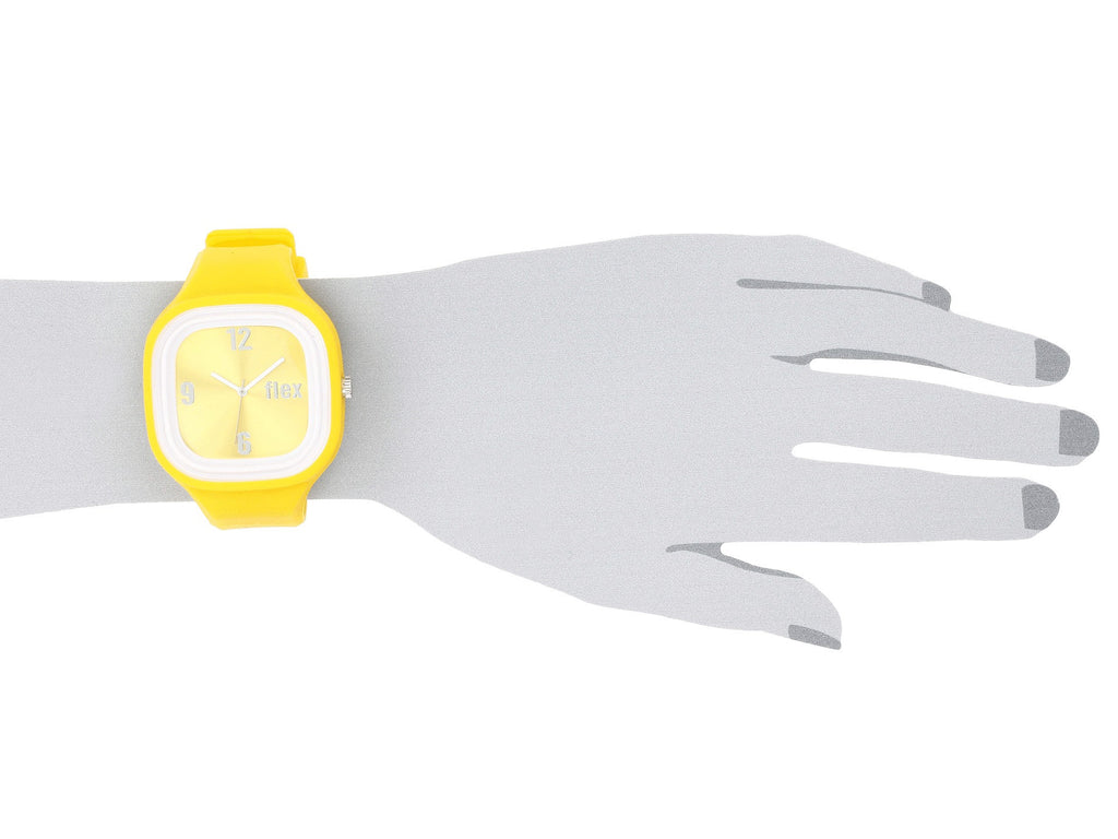 Yellow Classic Flex Watch Hand