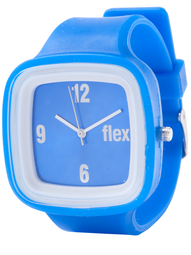 Blue Mini Flex Watch Face