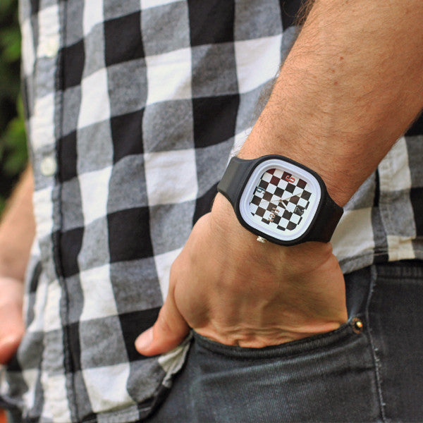 Checkered