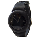 Black Slim Flex Watch Face