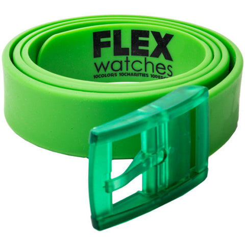 Mens Green Belt from Flex