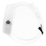 White On White Flex Watch Side