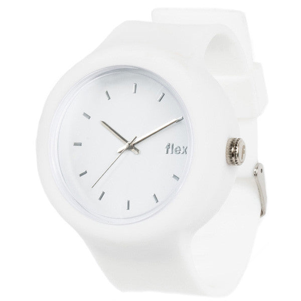 White On White Flex Watch Face