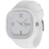 White Classic Flex Watch Face
