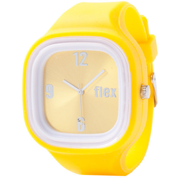 Yellow Classic Flex Watch Face