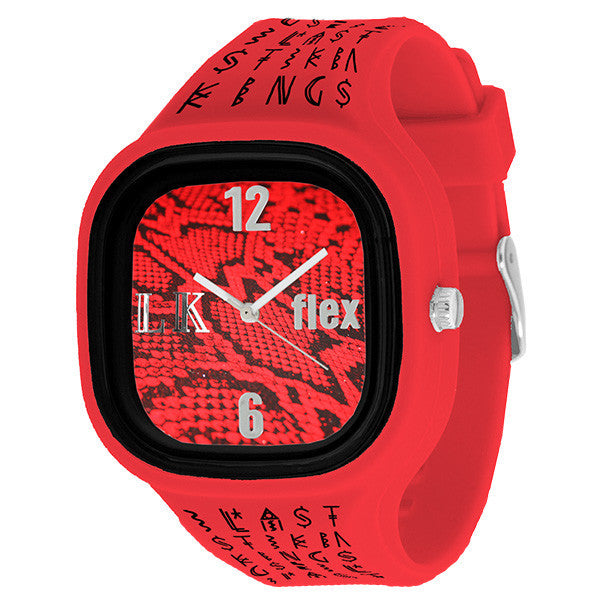 Red Snake Skin