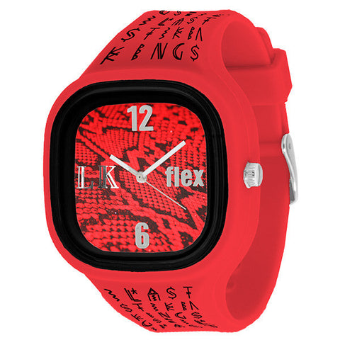 Red Snake Skin