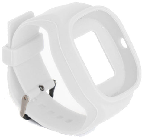 White Band Flex Watches Band Face