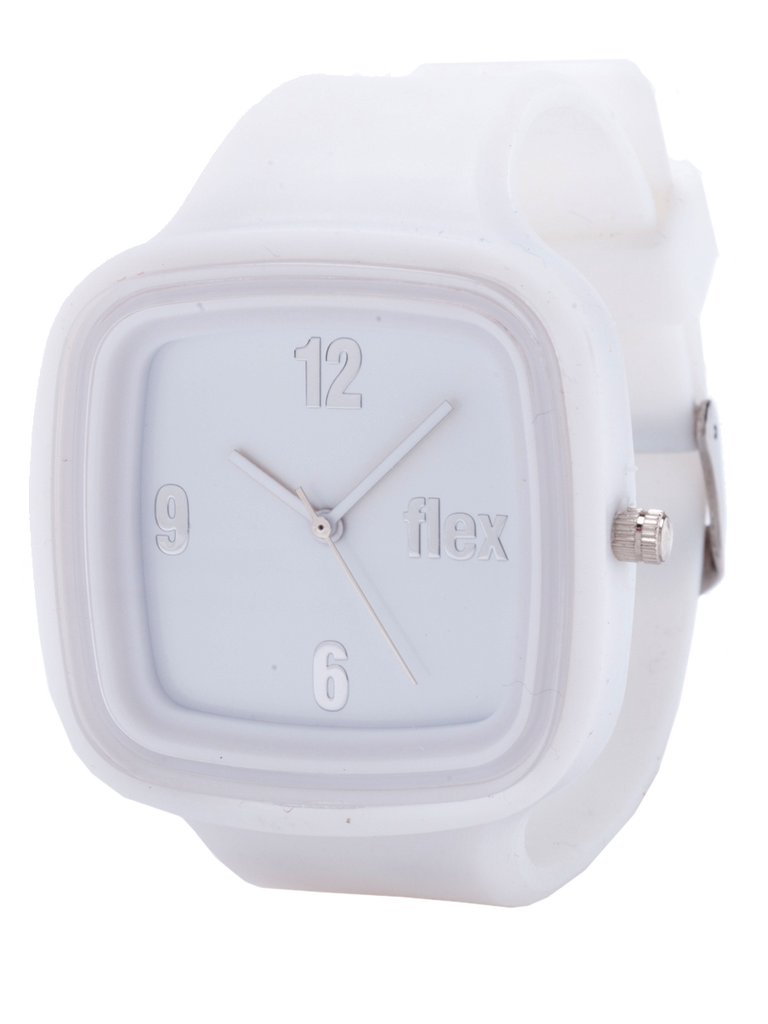 White Mini Flex Watch Face