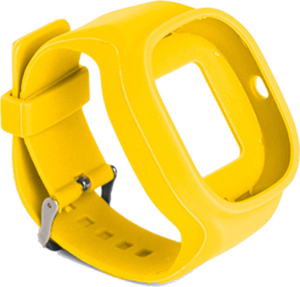 Yellow Band Flex Watch Face
