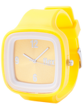 Yellow Mini Flex Watch Face