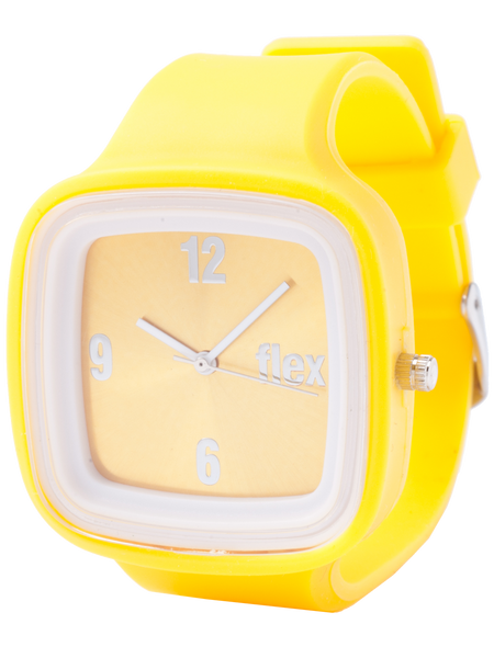 Yellow Mini Flex Watch Face